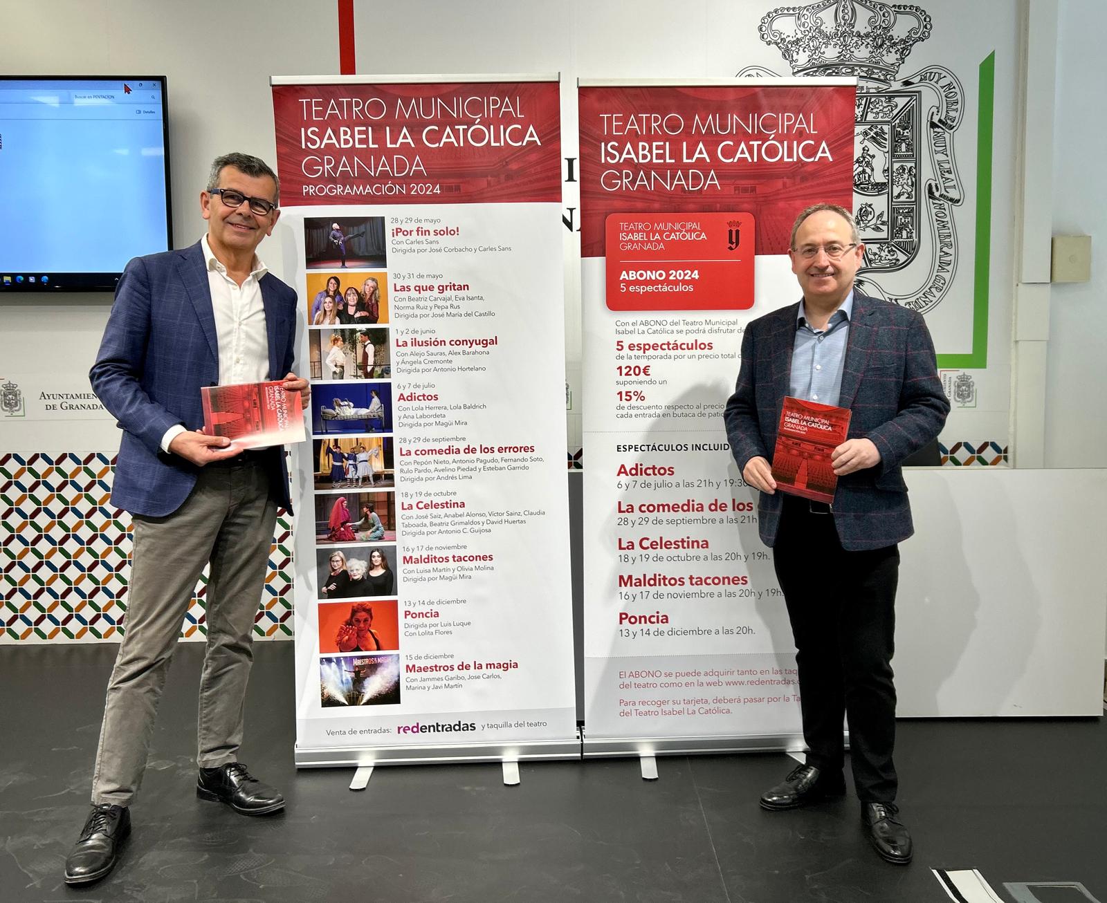 ©Ayto.Granada: EL AYUNTAMIENTO ACOGE LA PRESENTACIÓN DE LA PROGRAMACIÓN 2024 DEL TEATRO ISABEL LA CATÓLICA DE GRANADA, GESTIONADA POR LA EMPRESA PENTACIÓN ESPECTÁCULOS ©Ayto.Granada: EL AYUNTAMIENTO ACOGE LA PRESENTACIÓN DE LA PROGRAMACIÓN 2024 DEL TEATRO ISABEL LA CATÓLICA DE GRANADA, GESTIONADA POR LA EMPRESA PENTACIÓN ESPECTÁCULOS